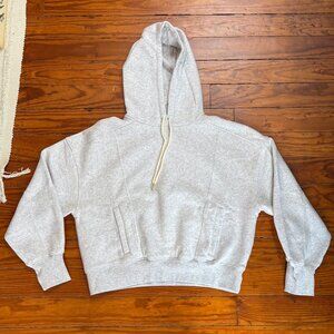 OFFLINE By Aerie Cropped Hoodie - Heather Gray - Women's Size M - NWOT